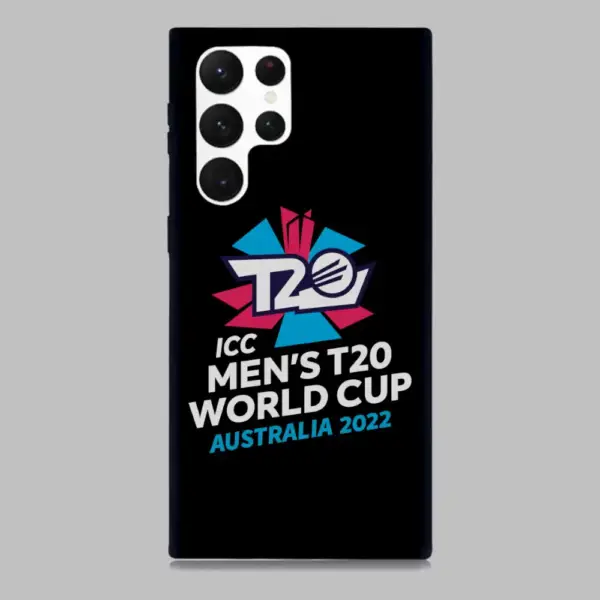 ICC T20 World Cup 2022 Logo Samsung Galaxy S22 Silicon Phone Case