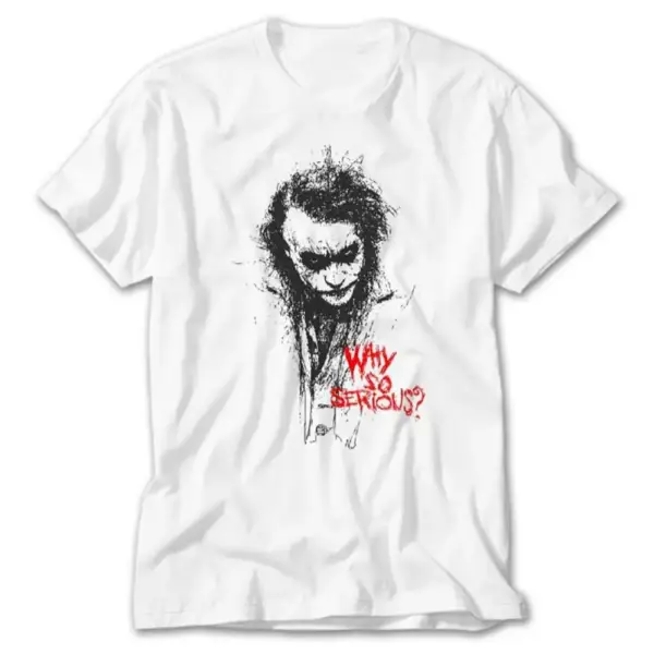 Joker T-Shirt, Joker Why so Serious Tee Shirt