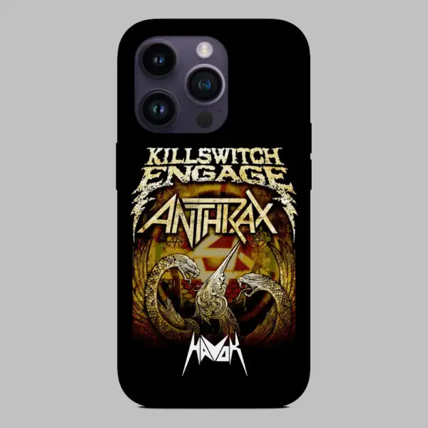 Killswitch Engage Artwork iPhone 14 Silicon Phone Case