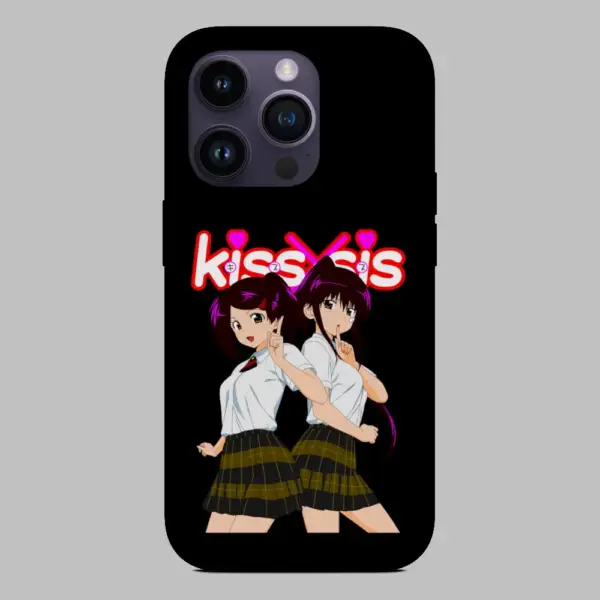 Kiss X Sis Twins iPhone 14 Silicone Phone Case