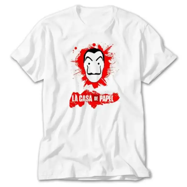 La Casa De Papel T-Shirt, La Casa De Papel Splash Tee Shirt