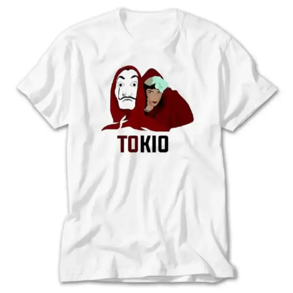 La Casa De Papel T-Shirt, La Casa De Papel Tokio Tee Shirt