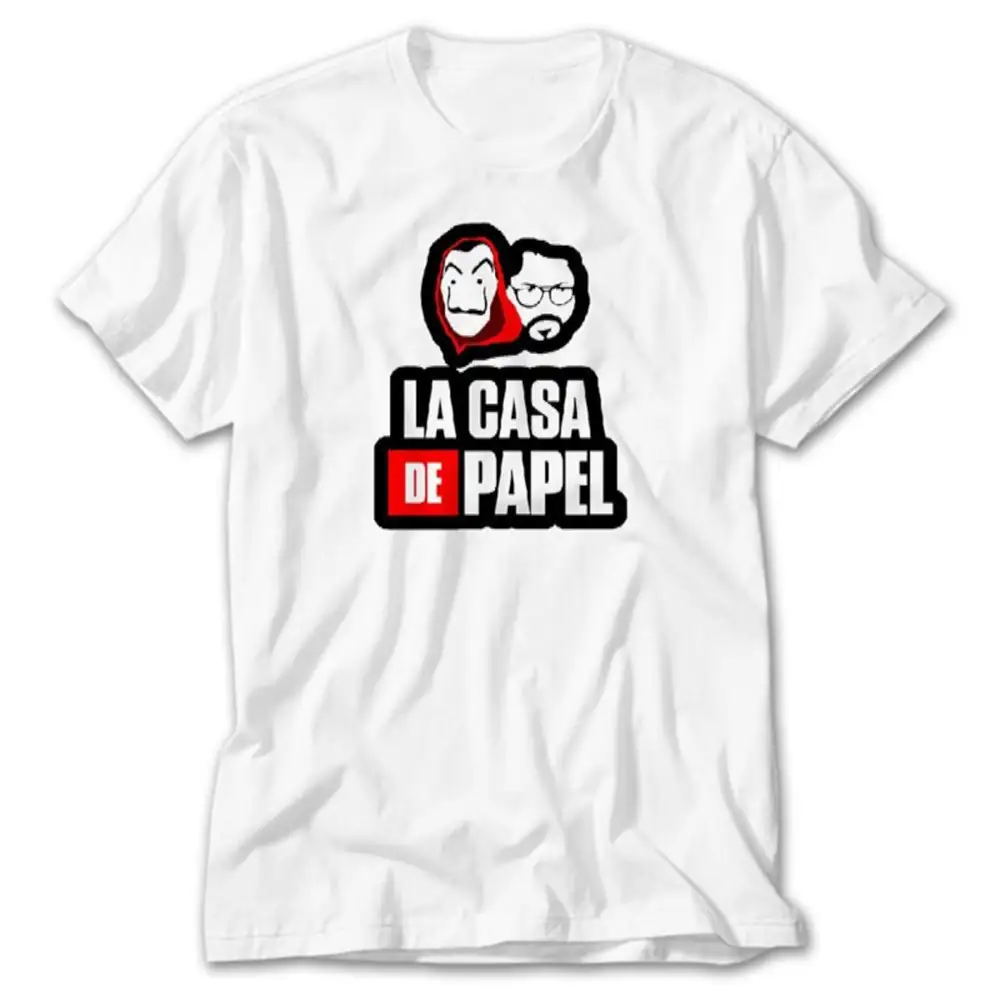 La Casa De Papel T-Shirt, La Casa De Papel With El Professor Tee Shirt