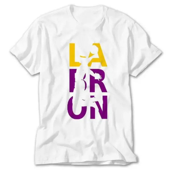 Lebron James T-Shirt, Lebron James Lakers Tee Shirt