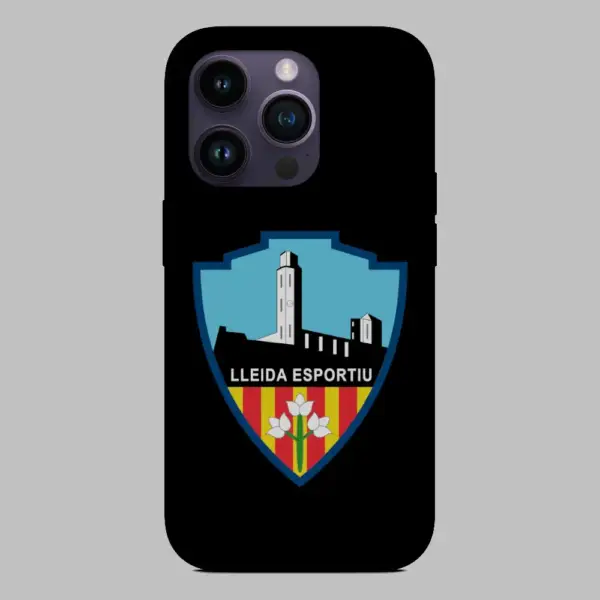Lleida Esportiu Logo iPhone 14 Silicon Phone Case