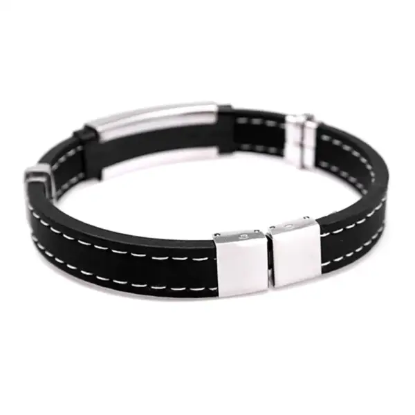 Rubber Stitched Bracelet - Image 2