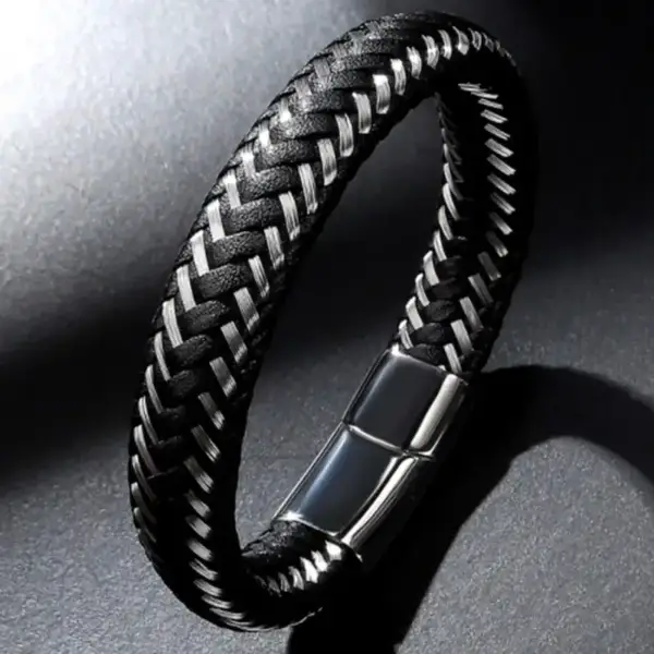 Geniune Leather Bracelet - Image 2