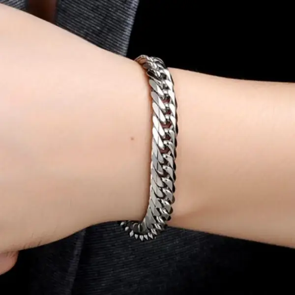 Gray Steel Bracelet - Image 4