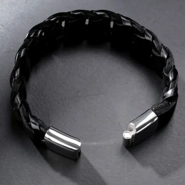 Genuine Leather Bracelet - Image 4