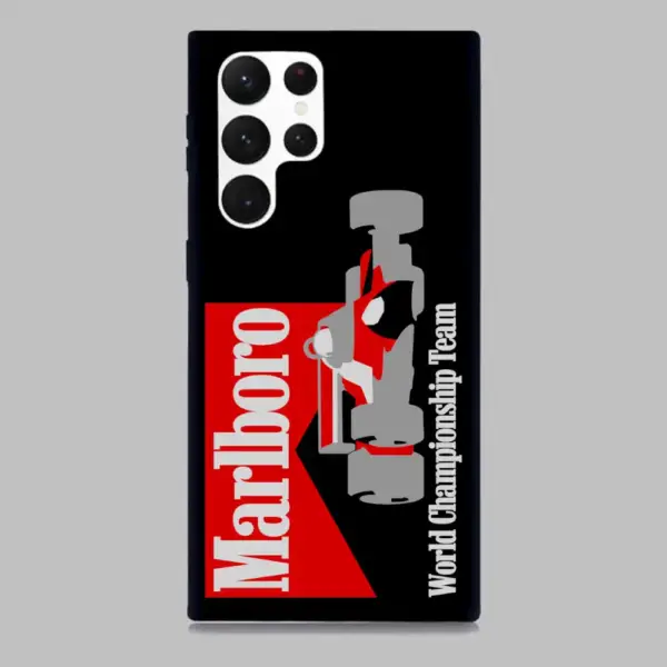 Marlboro World Championship Team Logo Samsung Galaxy S22 Silicon Phone Case
