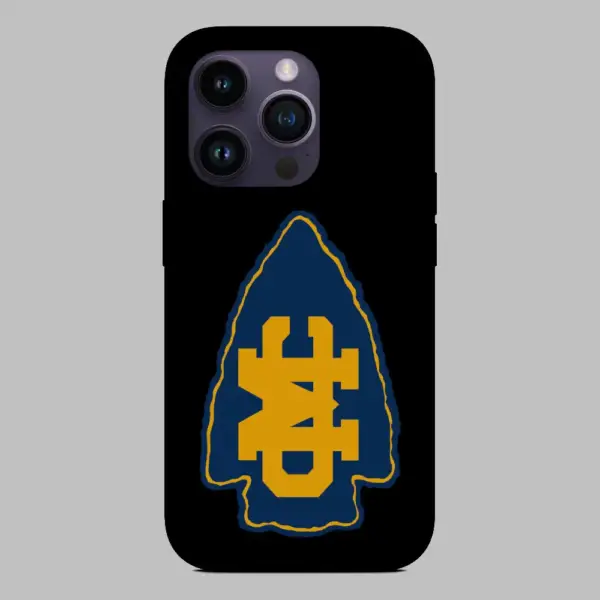 Mississippi College Choctaws Logo iPhone 14 Silicon Phone Case