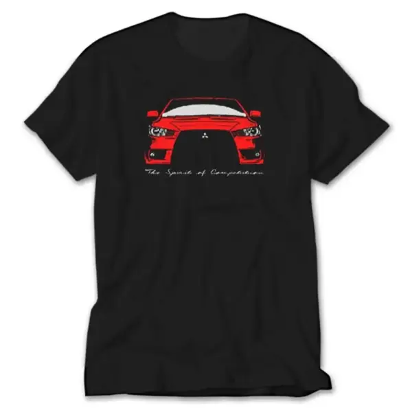 Mitsubishi T-Shirt, Mitsubishi Evo Red Tee Shirt