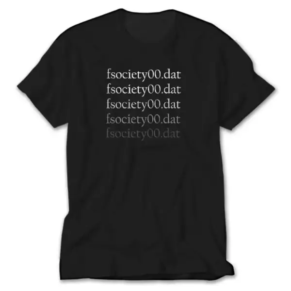 Mr. Robot T-Shirt, Mr. Robot fsociety00 Tee Shirt
