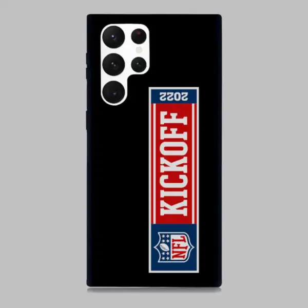NFL Kickoff 2022 Logo Samsung Galaxy S22 Silicon Phone Case