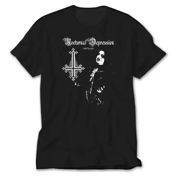 Nocturnal Depression T-Shirt, Nocturnal Depression Artwork Tee Shirt