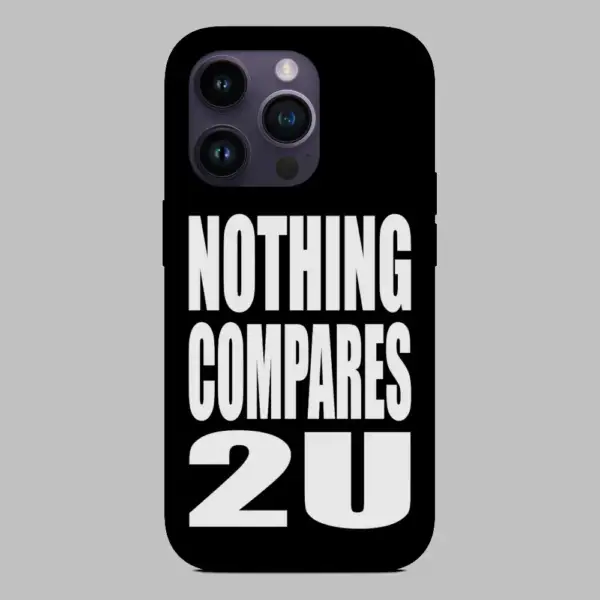 Nothing Compares 2 U iPhone 14 Silicon Phone Case