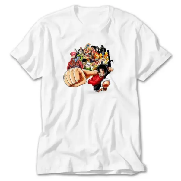One Piece T-Shirt, One Piece Characters Tee Shirt