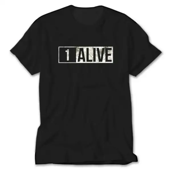 PUBG T-Shirt, PUBG 1 Alive Tee Shirt