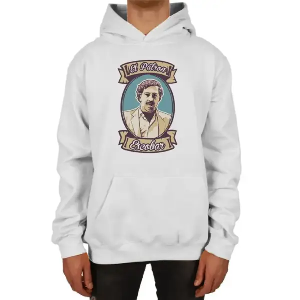 Pablo Escobar Hoodie, Pablo Escobar Hooded Sweatshirt