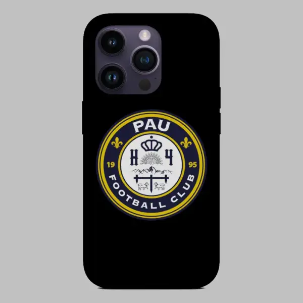 Pau FC Logo iPhone 14 Silicon Phone Case