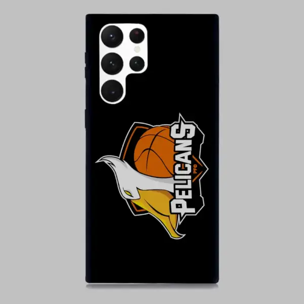 Pelicans PFC Logo Samsung Galaxy S22 Silicon Phone Case