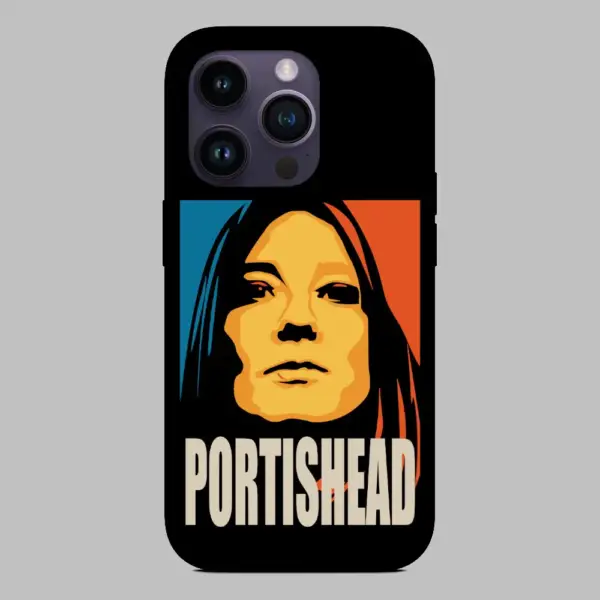 Portishead Artwork iPhone 14 Silicon Phone Case