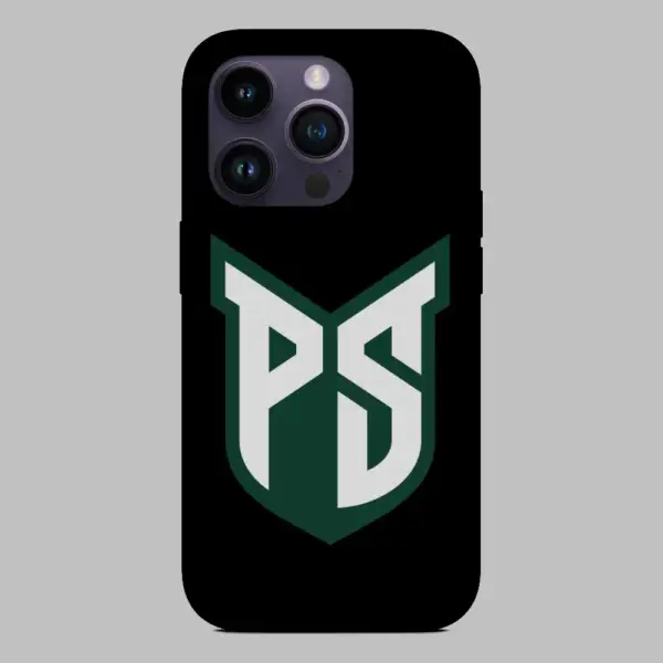 Portland State Vikings Logo iPhone 14 Silicon Phone Case