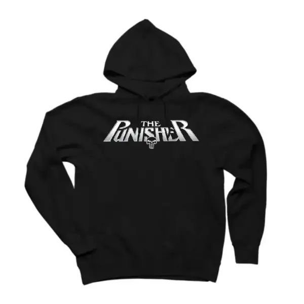 Punisher Logo Hoodie, Punisher Hooded Sweatshirt