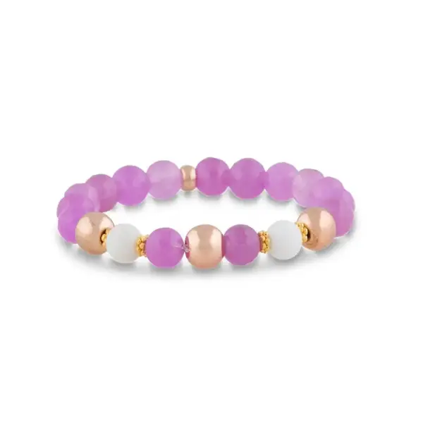 Purple Jasper Natural Stone Bracelet