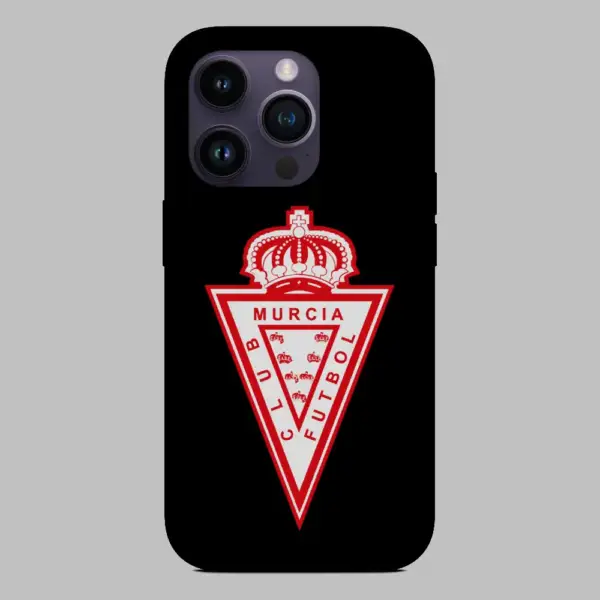 Real Murcia CF Logo iPhone 14 Silicon Phone Case