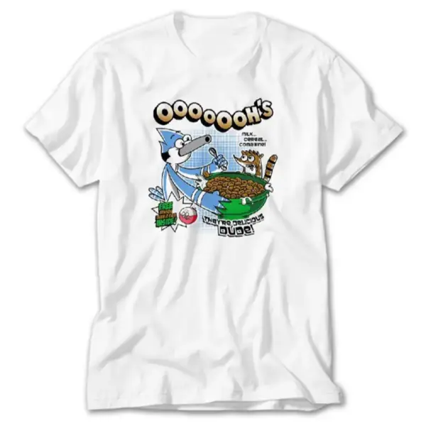 Regular Show T-Shirt, Regular Show Cereal Tee Shirt