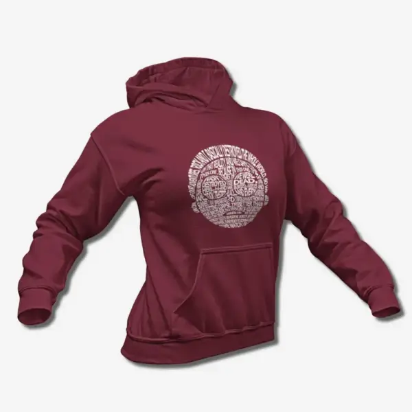 Rick And Morty Hoodie, Rick And Morty Cartoon Artwork Black Hooded Sweatshirt - Image 3