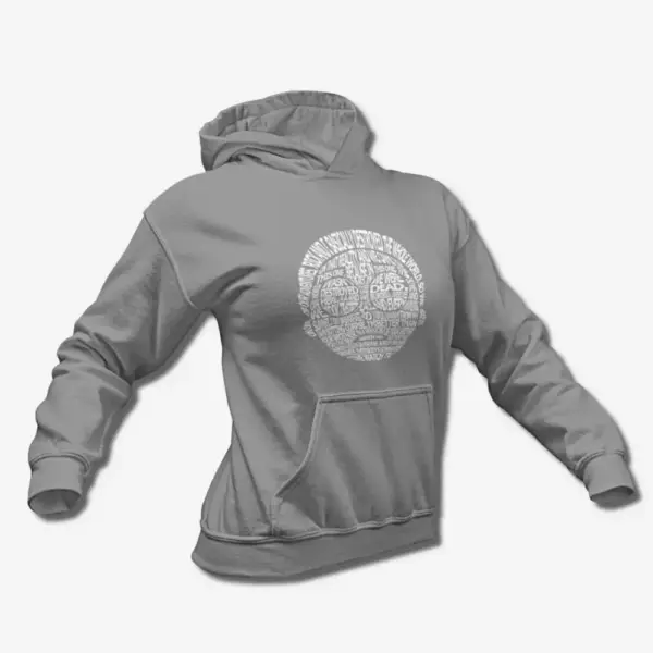 Rick And Morty Hoodie, Rick And Morty Cartoon Artwork Black Hooded Sweatshirt - Image 4