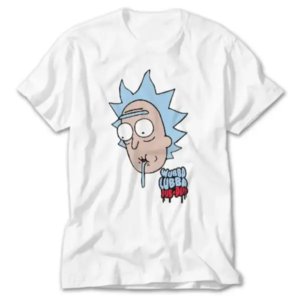 Rick and Morty T-Shirt, Rick and Morty Wubba Lubba Dub Dub  Tee Shirt