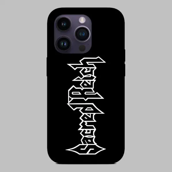 Sacred Reich Logo iPhone 14 Silicon Phone Case