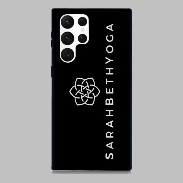 Sarah Beth Yoga Logo Samsung Galaxy S22 Silicon Phone Case