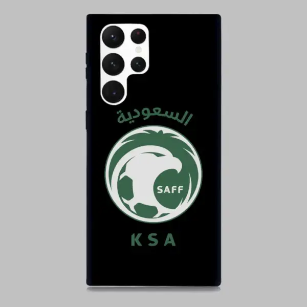 Saudi Arabia National Football Team Logo Samsung Galaxy S22 Silicon Phone Case