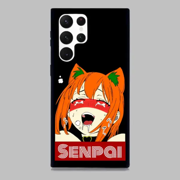 Senpai Manga Samsung Galaxy S22 Silicon Phone Case