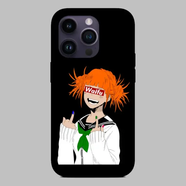 Senpai Waifu iPhone 14 Silicon Phone Case
