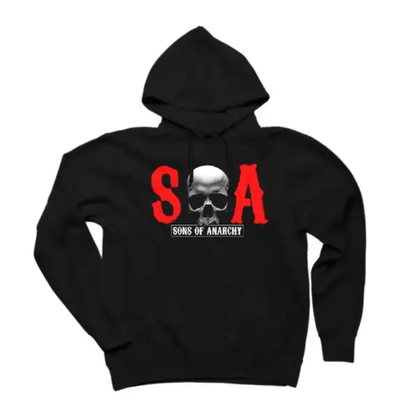 Sons of Anarchy SOA Hoodie, Sons of Anarchy Hooded Sweatshirt