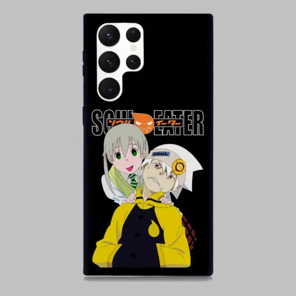 Evans and Maka Samsung Galaxy S22 Silicone Phone Case