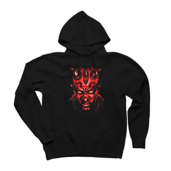 Star Wars Darth Maul Hoodie, Star Wars Darth Maul Hooded Sweatshirt