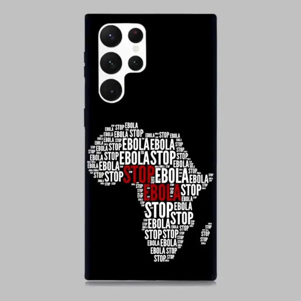 Stop Ebola Samsung Galaxy S22 Silicon Phone Case