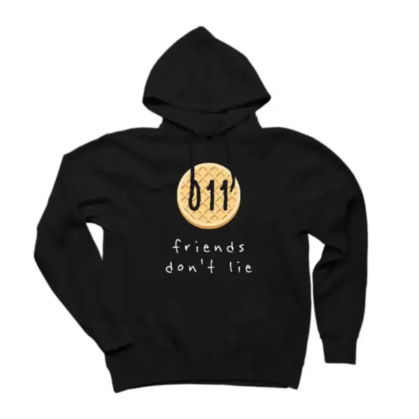 Stranger Things Friends Dont Lie Hoodie, Hooded Sweatshirt