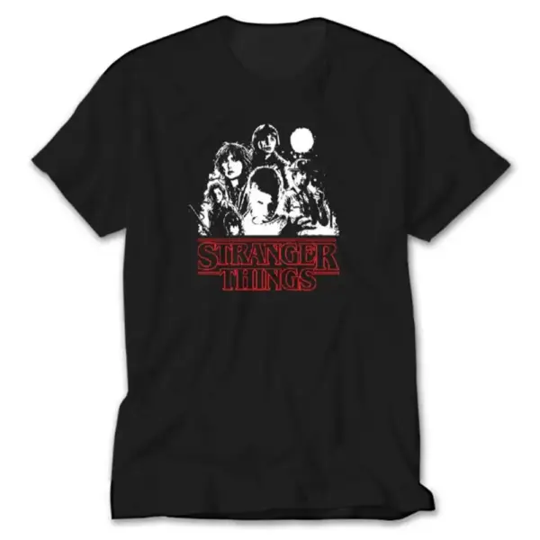 Stranger Things T-Shirt, Stranger Things Casts Tee Shirt