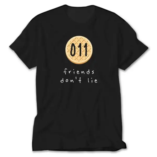 Stranger Things T-Shirt, Stranger Things Friends Dont Lie Tee Shirt