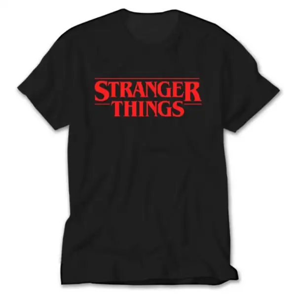 Stranger Things T-Shirt, Stranger Things Logo Tee Shirt
