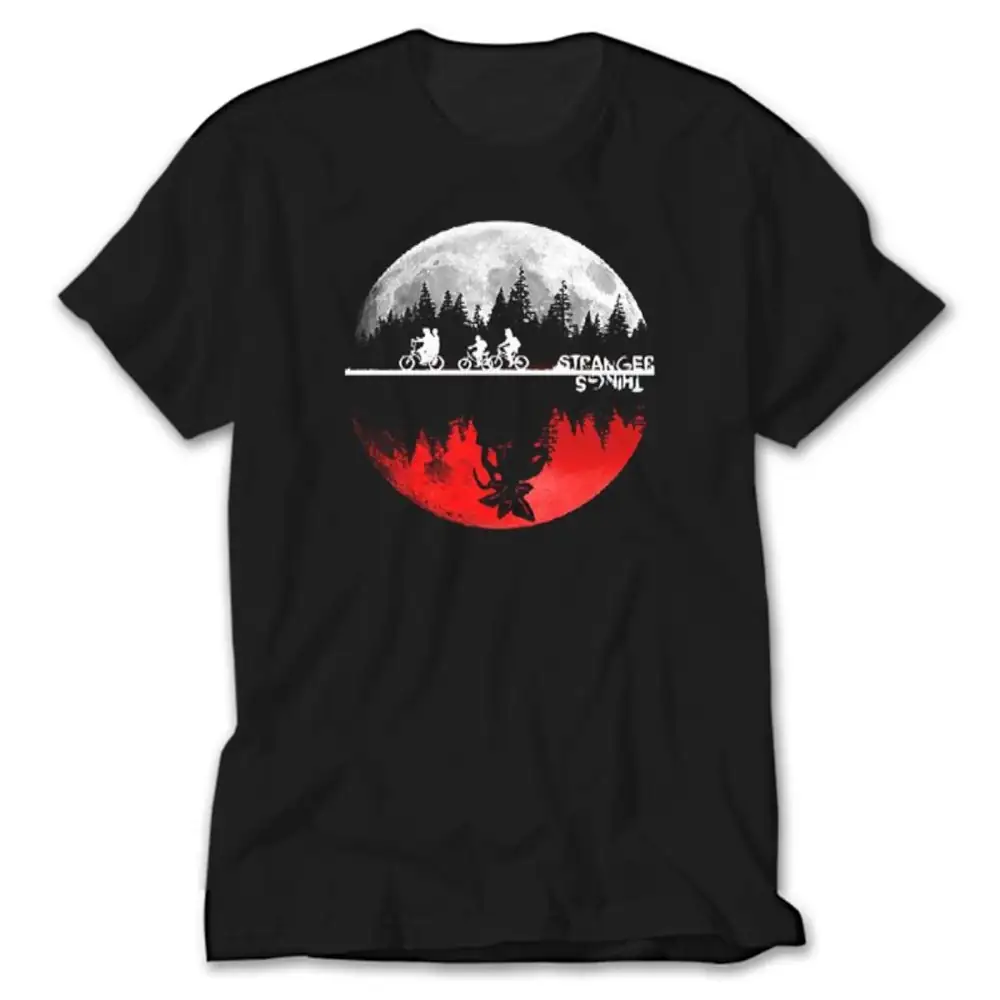 Stranger Things T-Shirt, Stranger Things Moon Tee Shirt