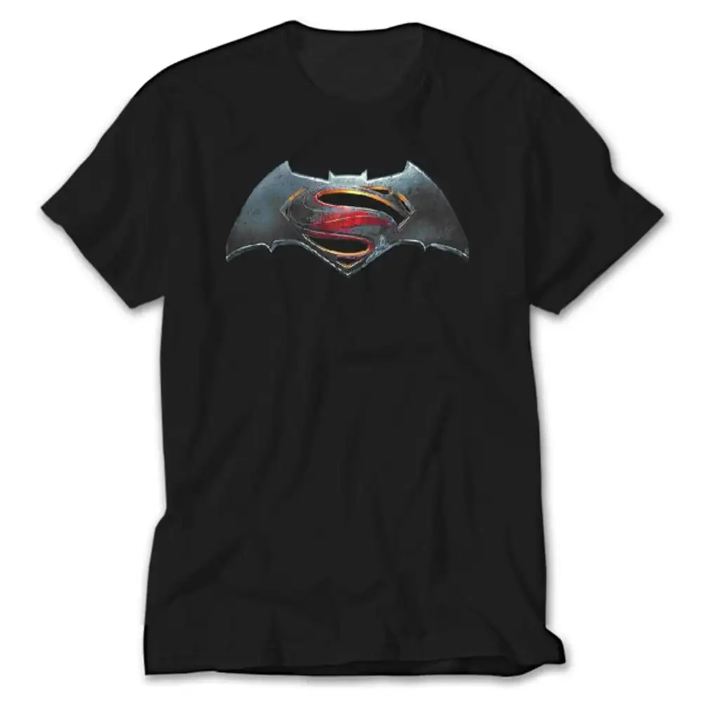 Superman T-Shirt, Superman vs Batman Logo Tee Shirt