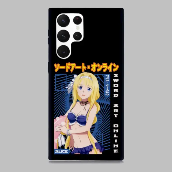 Alice Zuberg Samsung Galaxy S22 Silicone Phone Case
